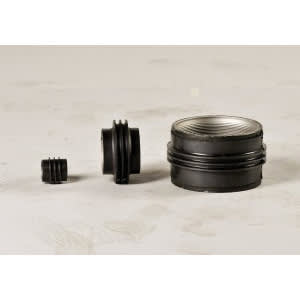 2" x 1-1/4" Steel Coupling Rubber Outside Tri-Seal/K-Packer | BFFKP2X012