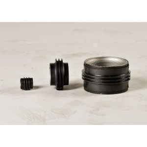 4" x 2" Steel Coupling Rubber Outside Tri-Seal/K-Packer | BFFLTSR3216