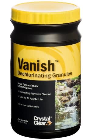 Airmax CrystalClear Vanish Granular Dechlorinator, Clear to White 8oz | CCRCC0138