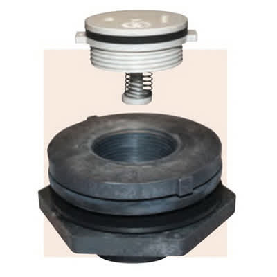 with 1-1/2" Bulkhead Fitting and Pressure Relief Fitting Liner Air Vent | EPPLAV
