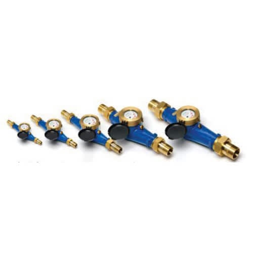 0.25 to 20 gpm 5/8" x 3/4" NPT FMD Series Landscape Water Meter | RBLFM0625B