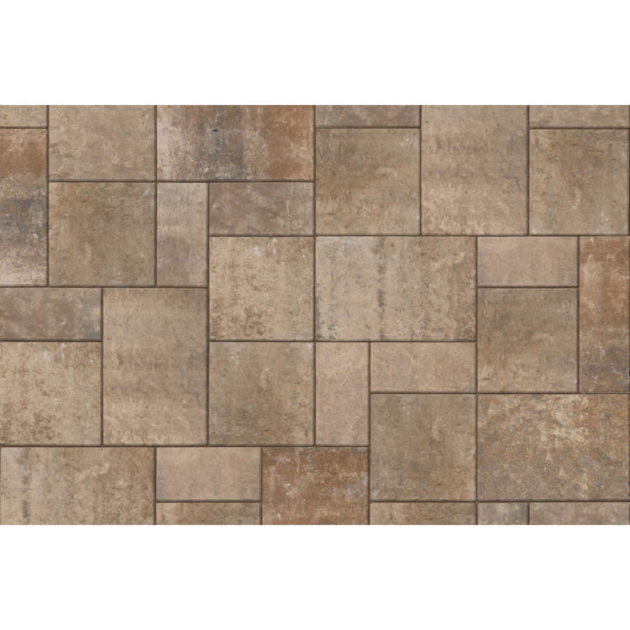 2-3/8" Bavarian Blend Smooth Laying Pattern 3-Piece Beacon Hill Random Bundle Paver | UNP0262M00628023