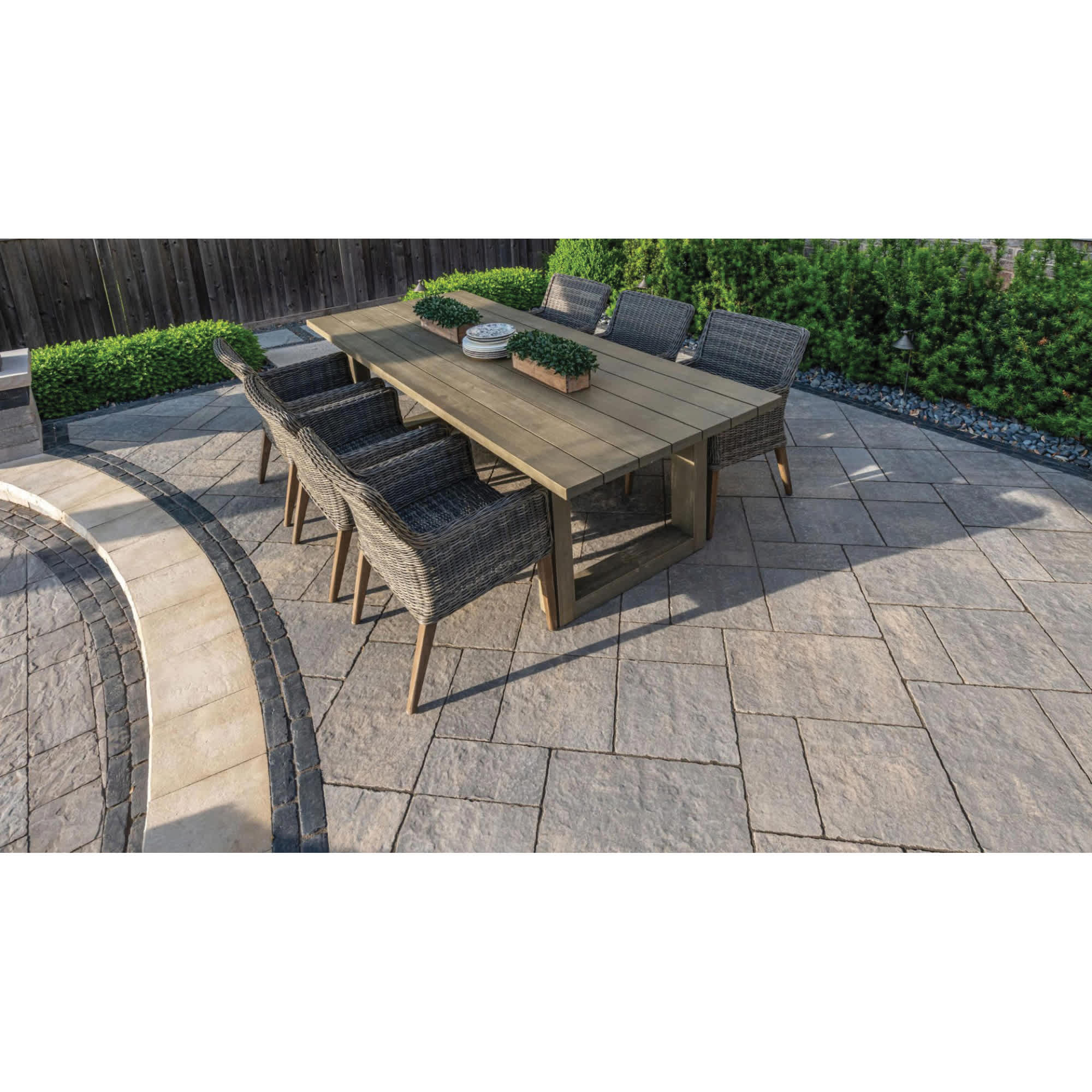 21-1/4" x 35-1/2" x 2-3/8" XL Steel Mountain Bristol Valley Paver | UNP1279231132523