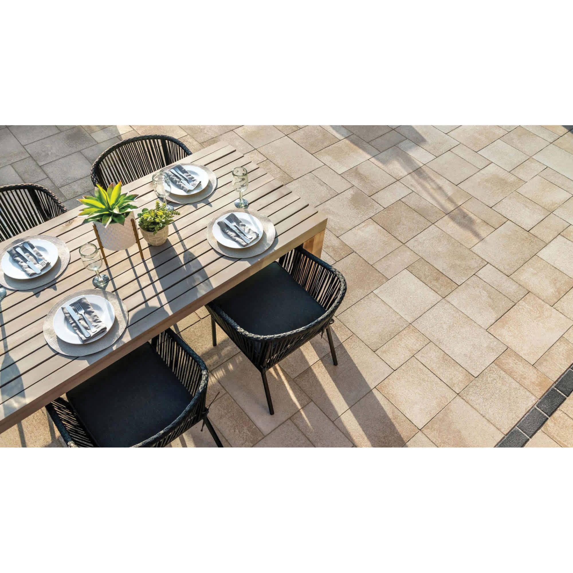 Unilock Random Bundle Paver, 2-3/8" Laying Pattern 3 Pc Umbriano | 2309M00670751-0