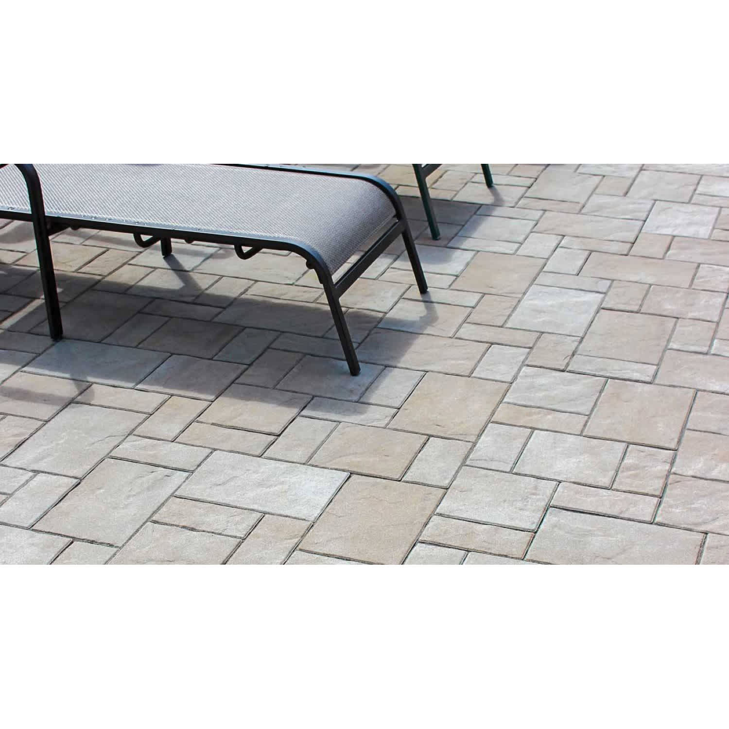 2-3/8" Almond Groove 3-Piece Treo Premier Random Bundle Paver | UNPTREORANAG