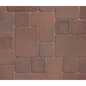 8-1/4" x 5-1/2" x 2-3/8" Positano Interlocking San Francisco Cobblestone Stone Paver | BAS100031280