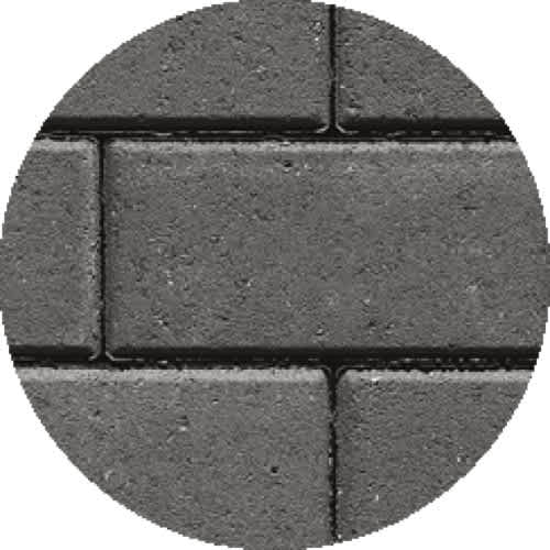 Techo-Bloc Victorien Paver 60mm, 4-1/4" x 8-1/2", Onyx Black | 000060