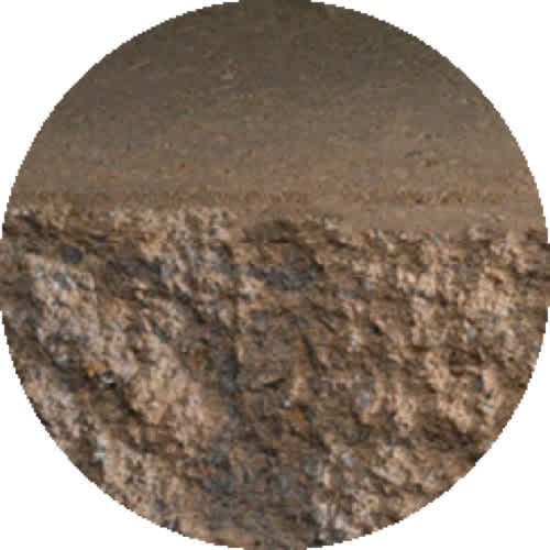 12-1/2" Chocolate Brown 3-Piece Double Sided Architectural Wall Cap |  000900