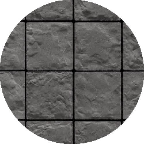 Techo-Bloc Valet Paver, 6-1/2" x 6-1/2", Onyx Black | 004849