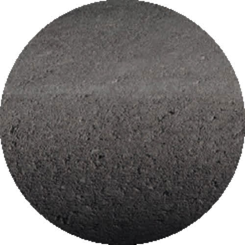 Techo-Bloc Wall Cap, 2-3/8" x 12" x 5-7/8" Onyx Black Bullnose | 005642