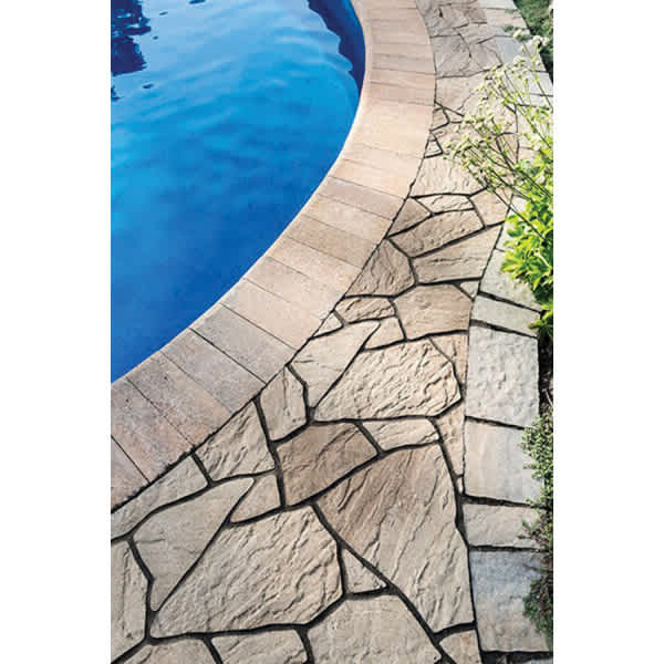 Techo-Bloc Wall Cap, 12" x 6" Bullnose | 000385
