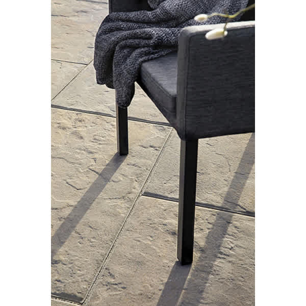 Techo-Bloc Blu Grande HD² Slate Patio Slab, 19-1/2" x 32-1/2", Champlain Grey | 005531