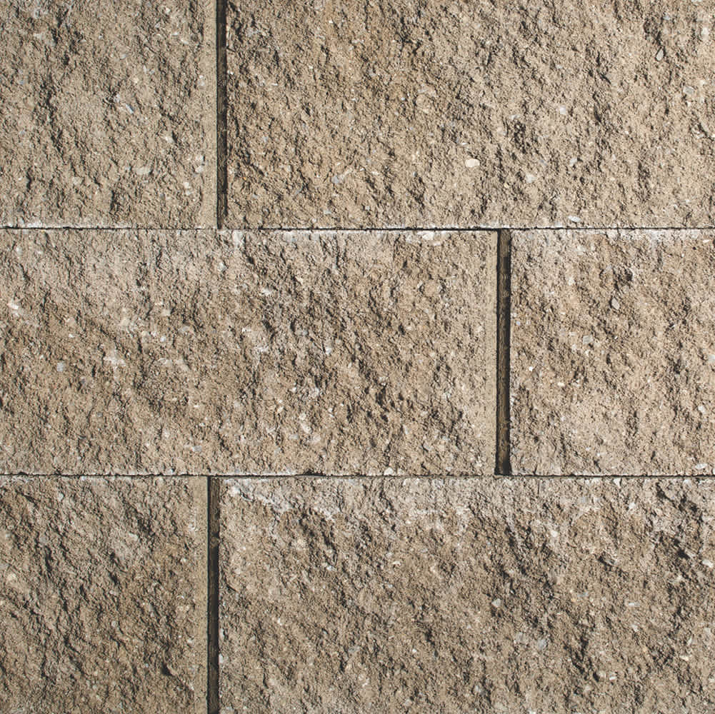 8" x 17.5" x 12" Sandstone Diamond Pro PS Legacy Wall | BEL16055029