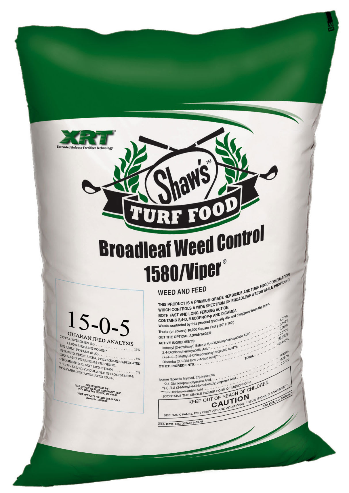 50 lb Granular 19-0-5 N-P-K 12500 sq-ft Coverage Professional Turf Herbicide | KNX1114229