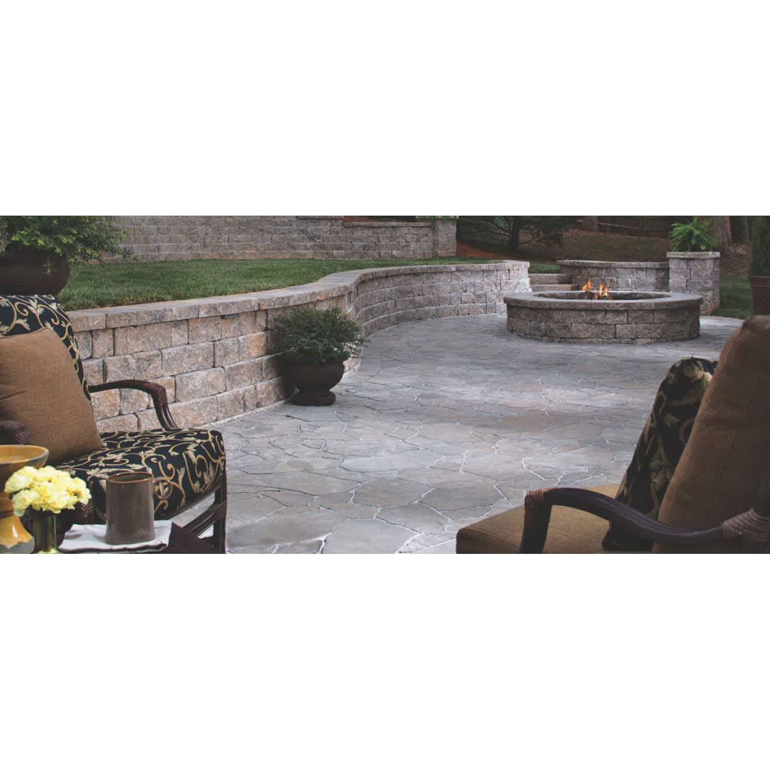 6" x 9/6" x 10" Gascony Tan 3-Piece Wellington Wall Legacy Wall | BEL16251078