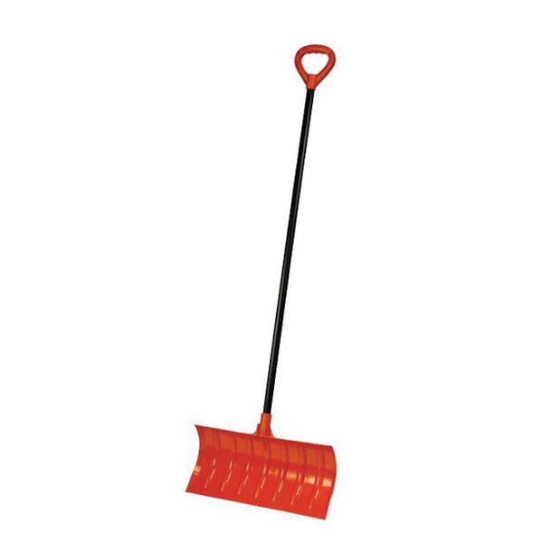 Extra Large D-Grip 52" x 21" Poly Snow Pusher | BGF1219D