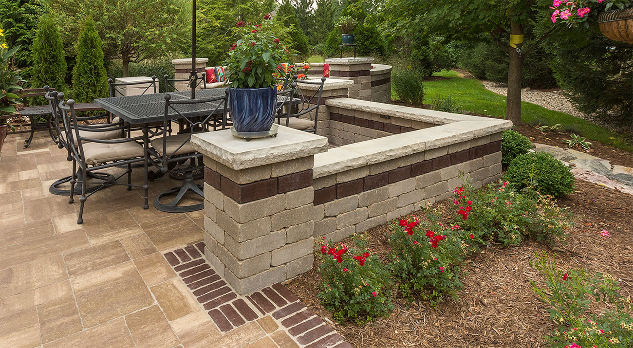 Unilock Wall Block, 15" 3-Pc Random Bundle Olde Quarry | 1574WT0020722-0