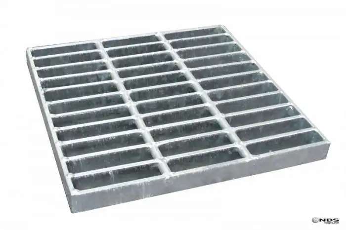 18" x 18" Square Steel Galvanized Steel Flat Grate | NDS1815