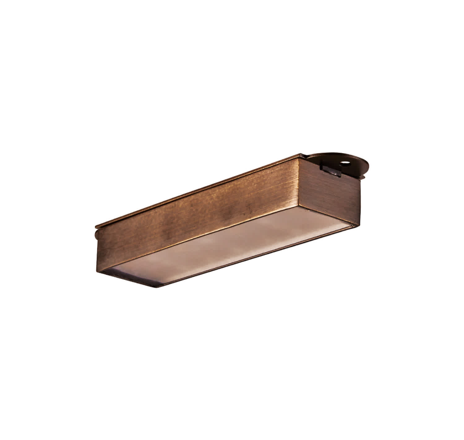 Alliance Lighting Ledge Light, 1 - 3W 2700K/3000K/4000K Integrated LED Aged Brass | SL60BT