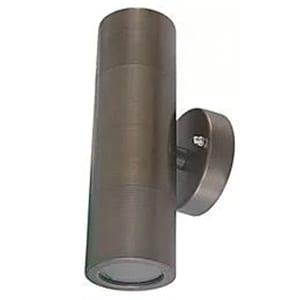 Alliance Outdoor Lighting Wall Sconce, 4W Ceramic Bi-Pin MR-16 LED Aged Brass 8" | AOLWS300LED4W