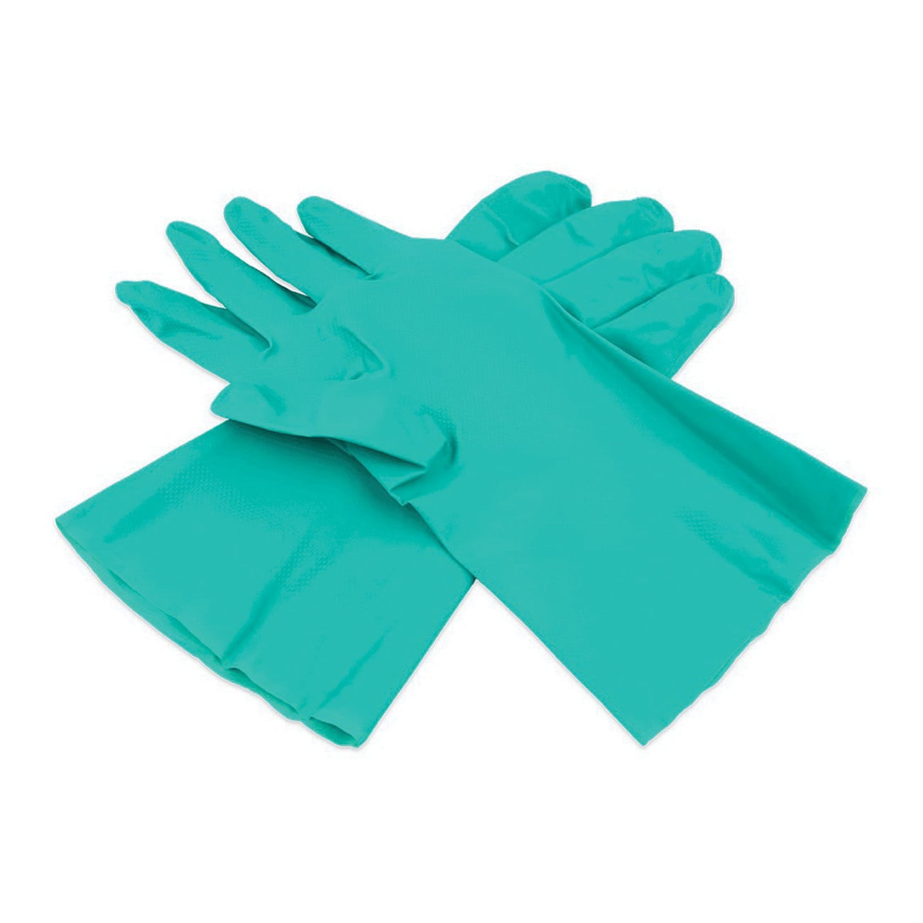 Extra Large Nitrile Green Chemical-Resistant Reusable Gloves | AXIGC30002XL