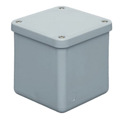 4.375" x 4" x 4" Smooth Junction Box | ELEPVCJB040