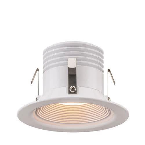 5.3 W 2700K/3700K/4500K/5200K Cree LED White Gloss Cylindrical Zoning/Dimming/Color Down Light | FXLRCZDCWG