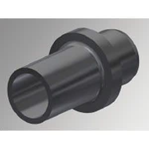 Black HDPE Adapter 8 in. Push Joint x Butt Fusion SDR-9 x SDR-11 Transition | 65317508
