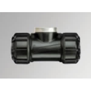 Sch. 40 PVC Service Tee 1-1/2 in. x 1-1/2 in. x 1 in. Compression x Compression x FNPT Reducing | 75351664