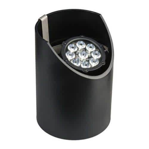 90 W Integrated LED Textured Black Aluminum In-Ground Landscape Light | KIC15729BKT