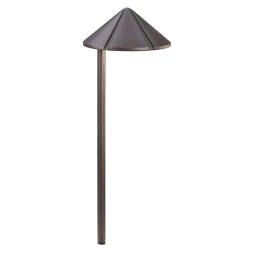 4.3 W 3000K LED Bronzed Brass Path Light | KIC15827BBR30R