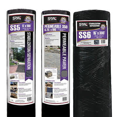SRW Products Slit Film, Polypropylene Carbon Black 200 Lb Woven | FSS5 04100