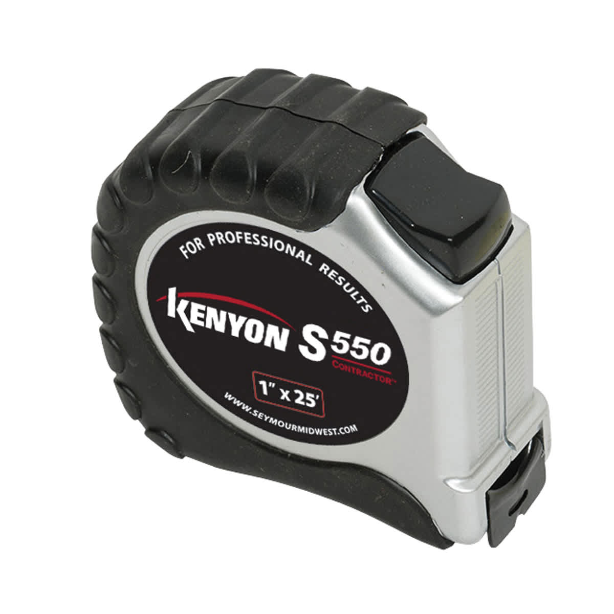1" x 25' Push Button Lock Measuring Tape | STR41050