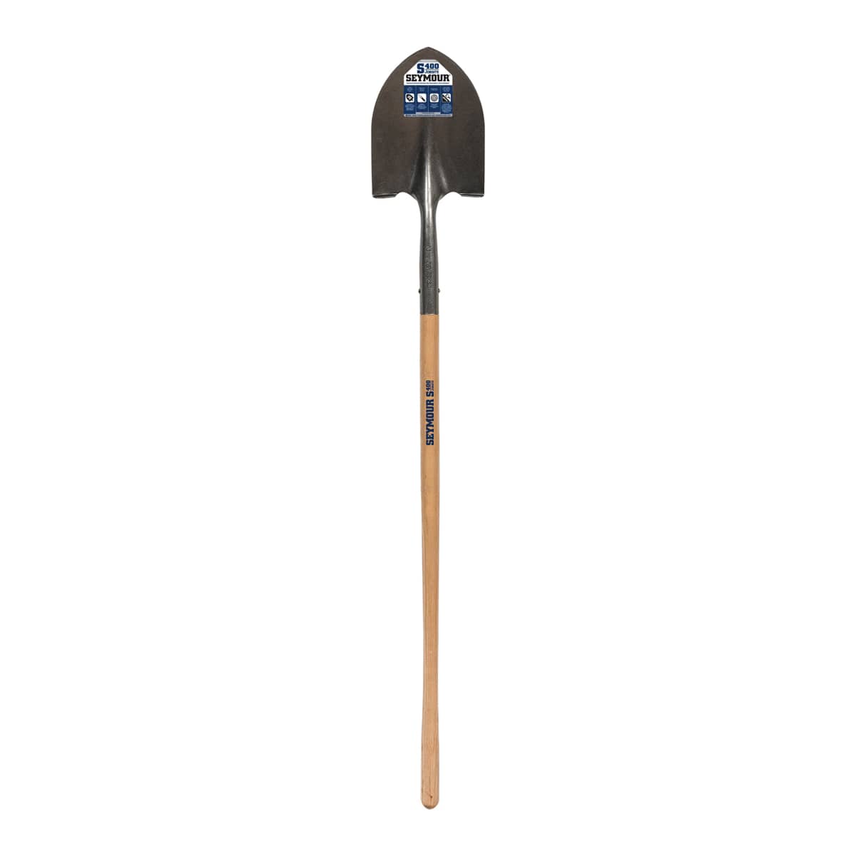 16 ga 48" Hardwood Handle Heavy-Duty Irrigation Shovel | STR49155