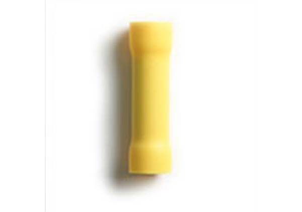 12 to 10 ga Butt Splice Yellow Non-Insulator Connector | AEIB1210