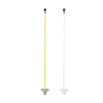 34-3/4" x 3/8" Fiberglass Yellow Practice Greens Regular Flag Stick | BAY272Y