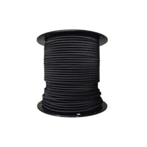 1/4" x 500' Black For 289 Rope Stakes Bungee Rope | BAY400500BK