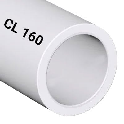 4-1/2" x 20' Class 160 Bell End White PVC Pressure Pipe