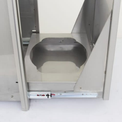 20" 304 Stainless Steel Roll Out Trash/Propane Tank Storage Drawer | BZGTRLPDRW