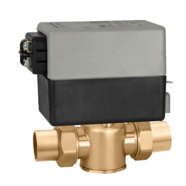 3/4" Sweat 300 psi Forged Brass Z-Series 2-Way Zone Valve | CAFZ55S