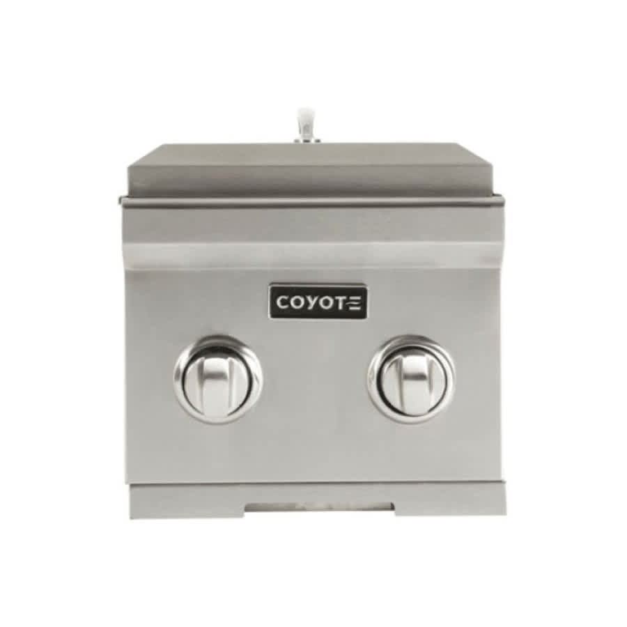 13-1/8" x 23-1/4" x 13" 30000 Btu 304 Stainless Steel Natural Gas Double Sided Burner | COYC1DBNG