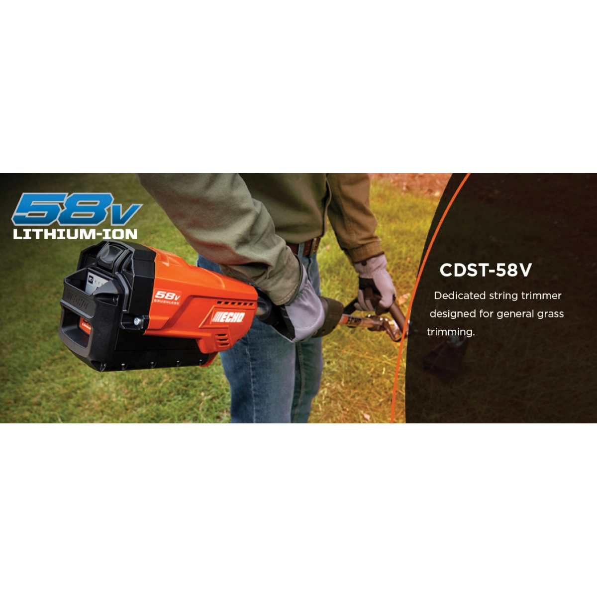 58 V Dedicated String Trimmer | ECHCDST58V2AH