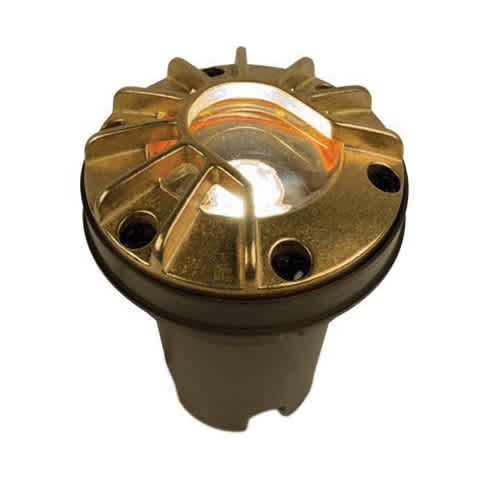 9.1 W 2700K/3900K/4500K/5200K Integrated LED Natural Brass 216 Lumens FC Series Color Dimming Zoning In-Grade Well Light | FXLFCZDCLVBS