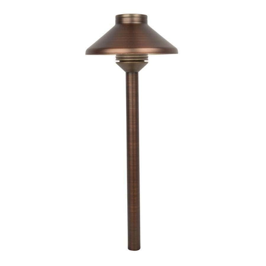 6.3" Antique Brushed Bronze For Grande Riser Assembly in JS LED Path Light Top Assembly | FXLJSLEDTAAB