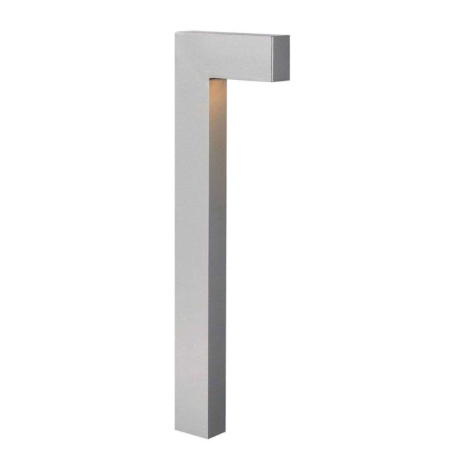 1.5 W Mini-Wedge 2700K LED Titanium 150 Lumens Landscape Series Large Path Light | HIN1518TT