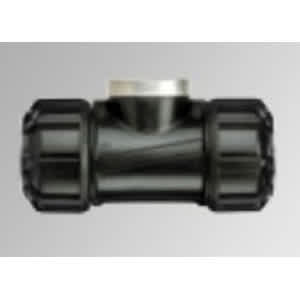 Polyethylene Service Reducing Tee 1-1/4 in. x 1-1/4 in. x 1 in. Compression x Compression x FIPT | 75-151554