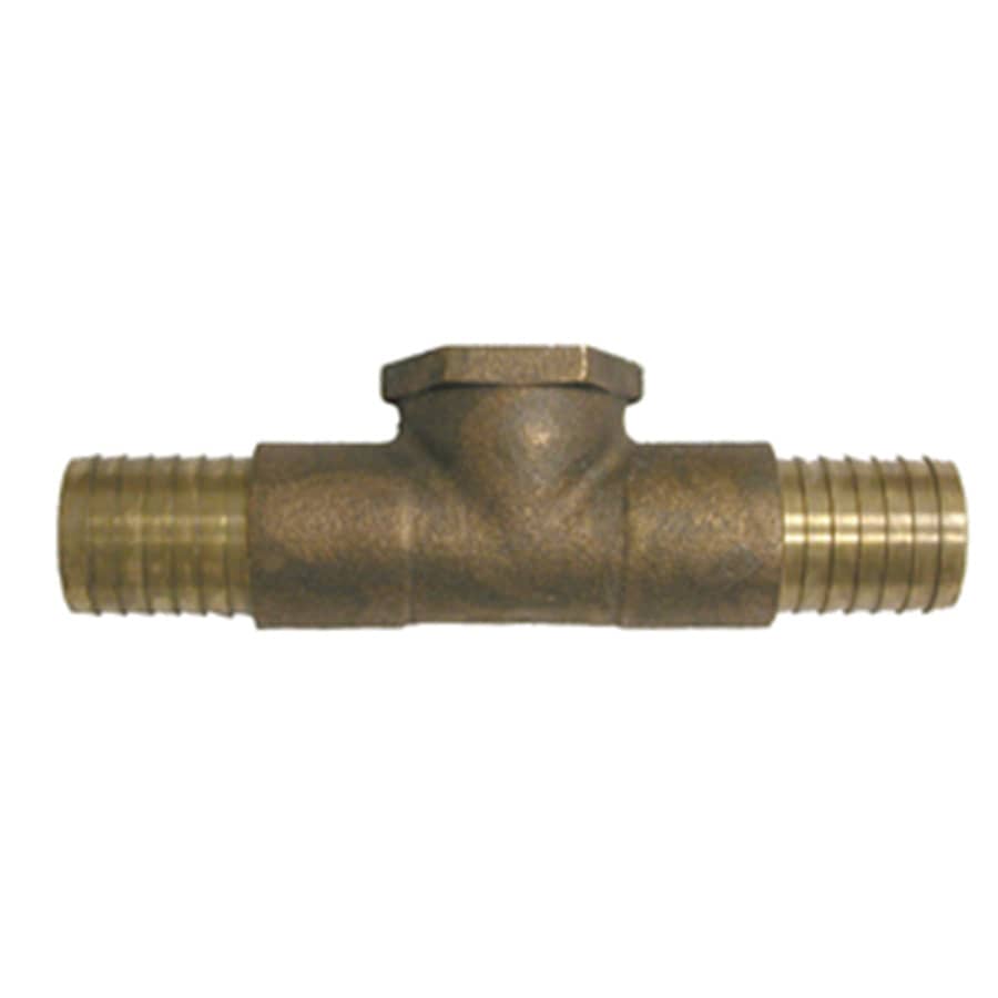American Granby Combination Tee, Cast Brass Insert x Insert x FPT, 3/4" | INBRZTIIF007