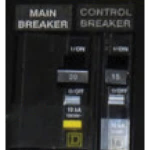 20 A 240 V For Non-Metallic C‐85 Control Panels of Fountains and Aerators Circuit Breaker | KAS987220