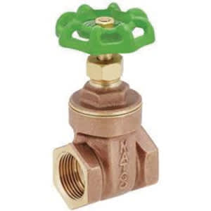2" IPS 200 psi WOG 125 psi SWP Lead-Free Brass 514LF Series Gate Valve | MAT514T08XLF
