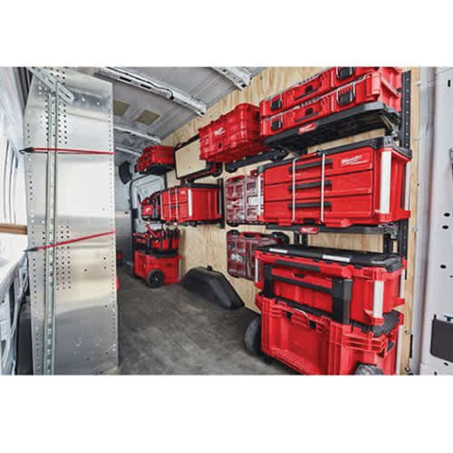 16.3" x 22.2" x 14.3" Black/Red 3-Drawer Tool Box | MKE48228443
